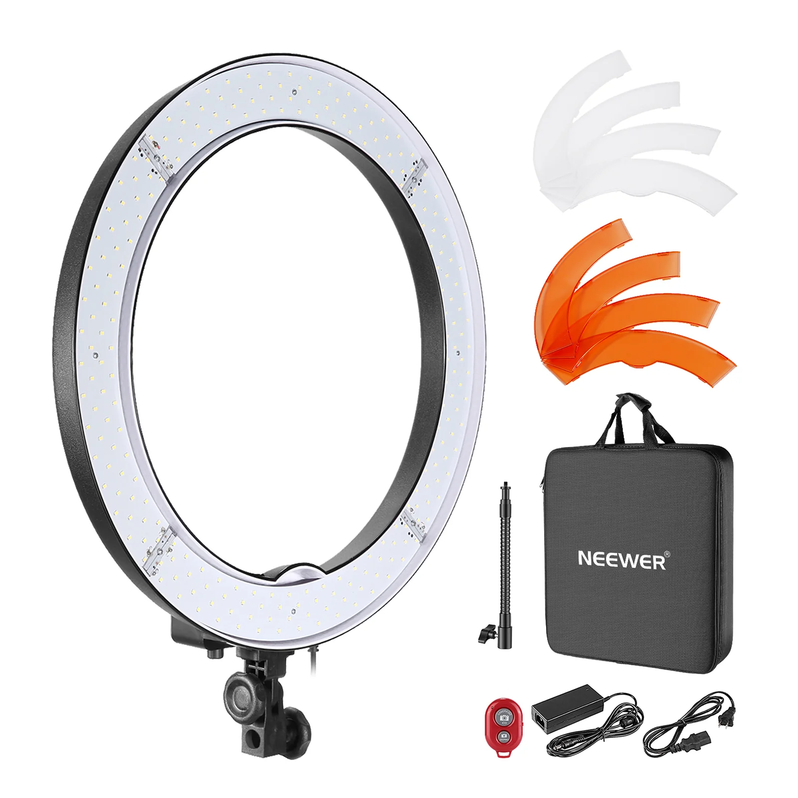 Lampa led Bi-color circulara Neewer RL-18 18" [1]