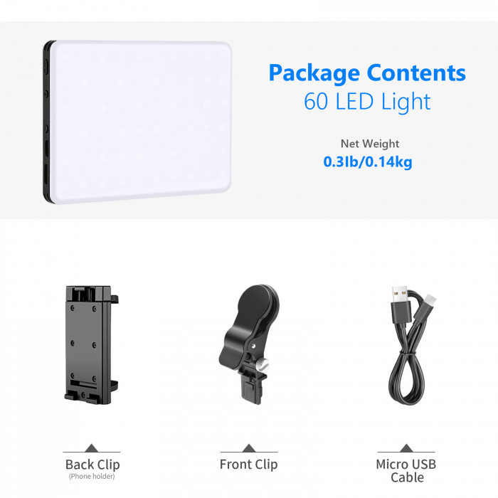 Lampa LED Neewer NL-60AI 4W [8]