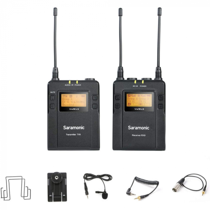 Microfon wireless Saramonic UwMic9 Kit1 [11]
