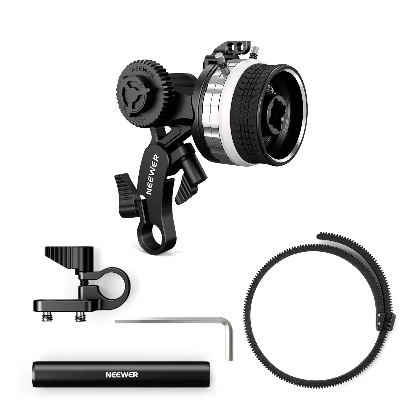 Mini Follow focus Neewer PG001 cu opritoare A-B [10]