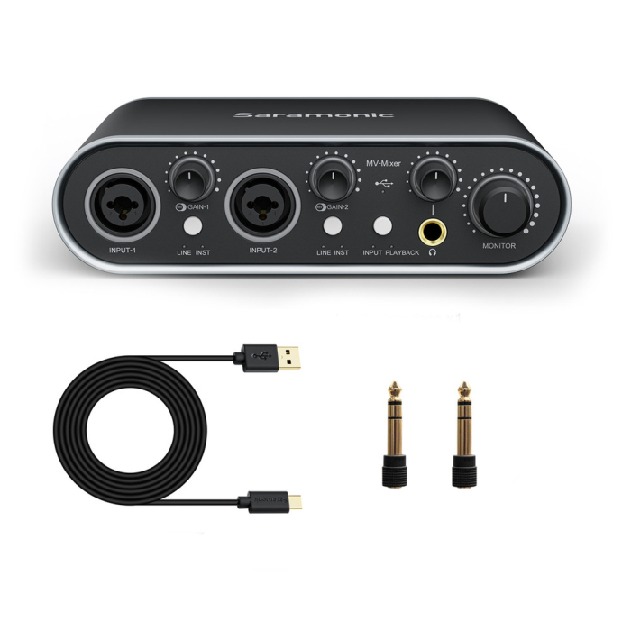 Mixer audio Dual-channel Saramonic MV-Mixer [6]