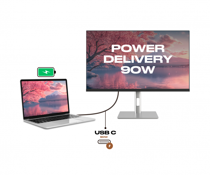 Monitor LED JAPANNEXT JN-IPS275K-HSPC9, 27", 5K, 60Hz [4]