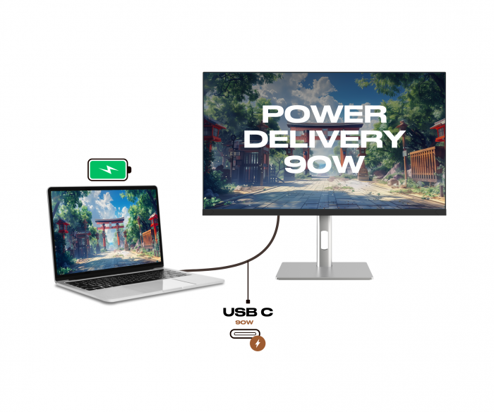 Monitor LED JAPANNEXT JN-IPS275K-HSPC9, 27", 5K, 60Hz [5]