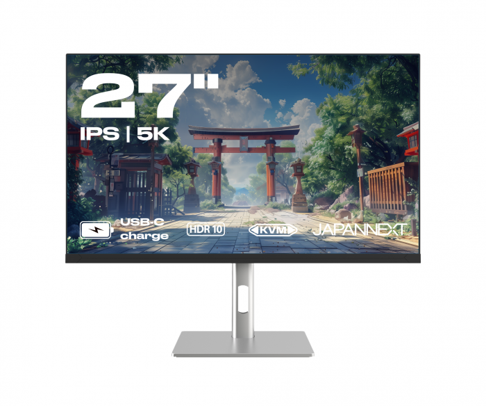 Monitor LED JAPANNEXT JN-IPS275K-HSPC9, 27", 5K, 60Hz [3]