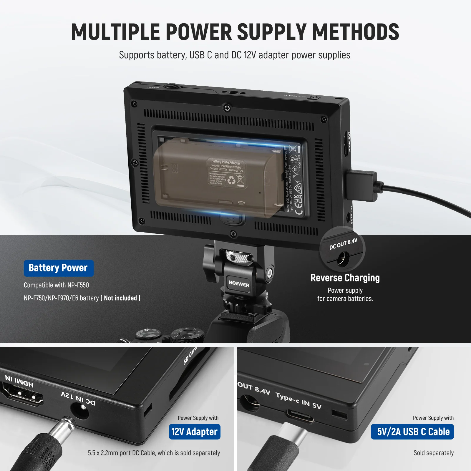 Monitor pentru camera Neewer F500 [8]