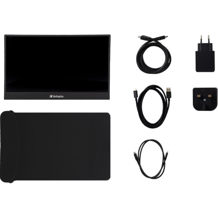 Monitor Portabil LED IPS Verbatim, 14'' [4]