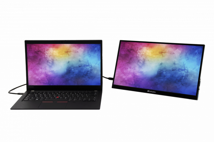 Monitor Portabil Touchscreen LED IPS Verbatim, 15.6'' [4]