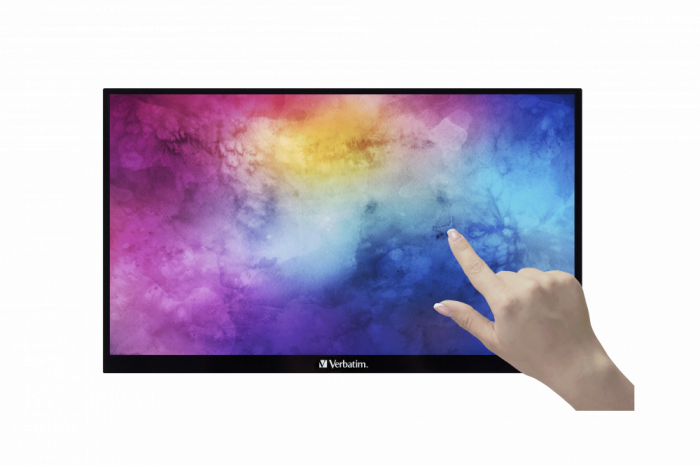 Monitor Portabil Touchscreen LED IPS Verbatim, 15.6'' [2]