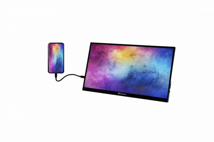 Monitor Portabil Touchscreen LED IPS Verbatim, 15.6'' [5]