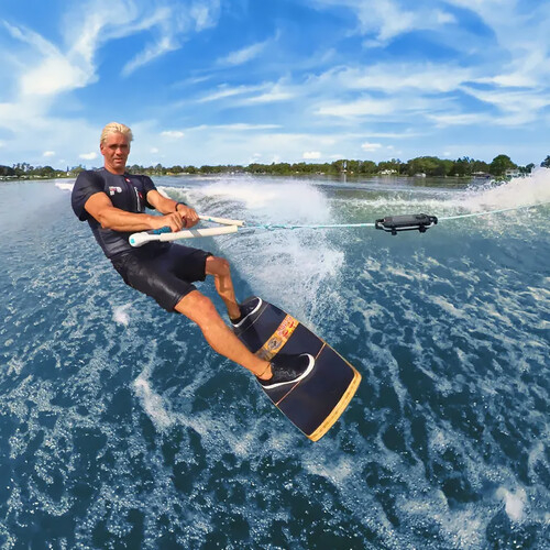 Montura pentru franghie sporturi acvatice Insta360, compatibila cu X3 [8]