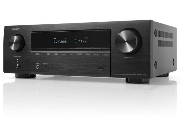 Denon Receiver AV AVR-X1800H DAB Black 7.2 canale 8K Receiver AV Black Premium 7.2 Ch [2]
