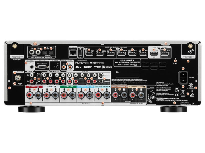 Receiver AV Marantz CINEMA 60 DAB S2 SILVER GOLD [4]