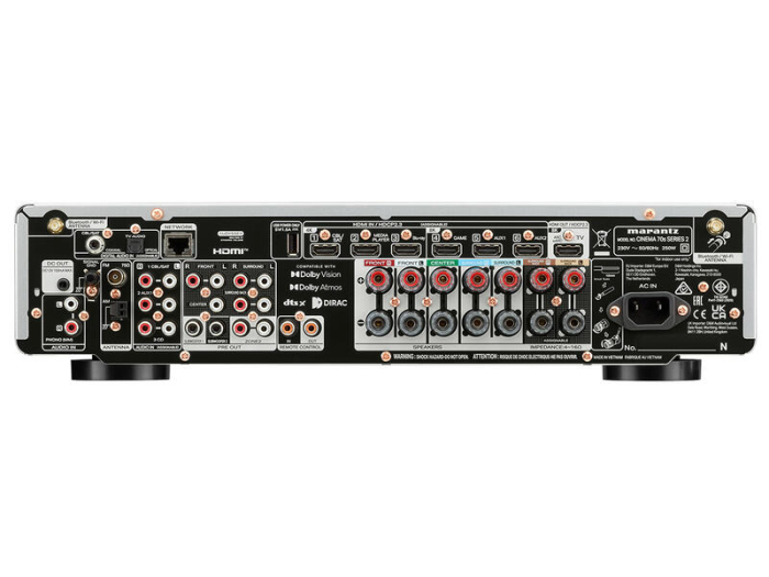 Receiver AV Marantz CINEMA 70s S2 SILVER GOLD [4]