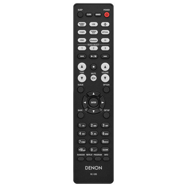 Denon Receiver RCD N12 DAB Black Hgl Receiver AV Black Premium [11]