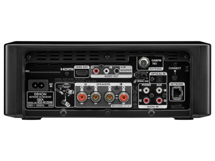 Denon Receiver RCD N12 DAB Black Hgl Receiver AV Black Premium [7]