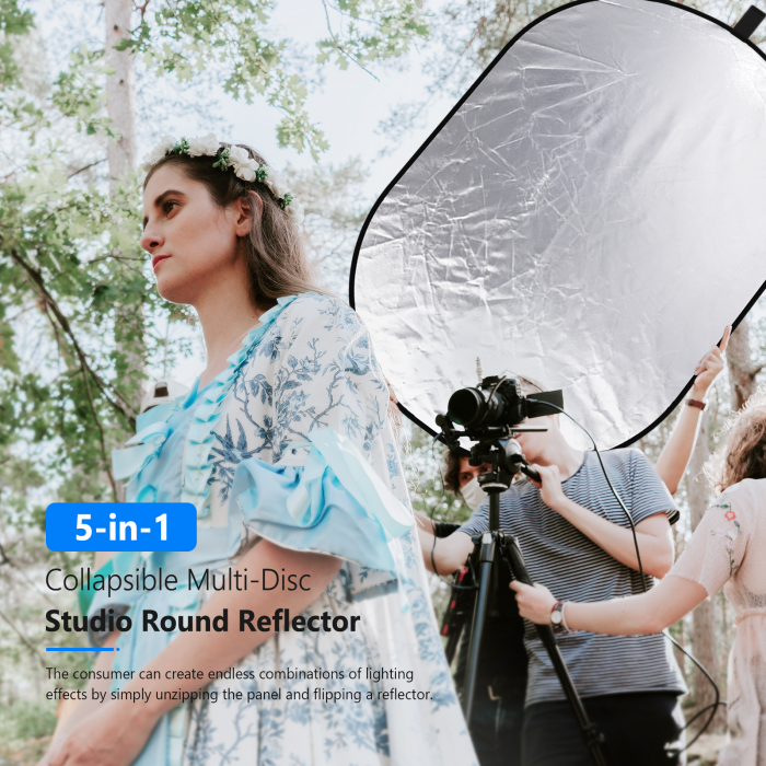 Reflector foto/video Neewer, 5 in 1, 80x120 cm [5]