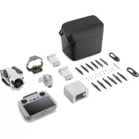 RESIGILAT: Kit Drona DJI Mini 4 PRO Fly More Combo + Smart Controller RC 2 [2]