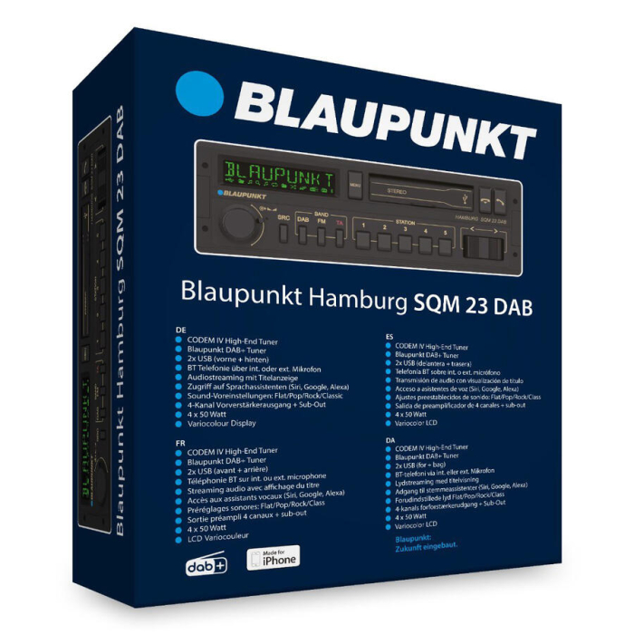 Radio auto Blaupunkt Hamburg SQM 23 DAB [6]