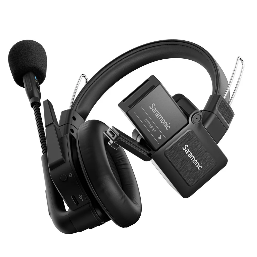 RESIGILAT: Sistem intercom wireless complet pentru 5 persoane Saramonic WiTalk9 WT5S [8]