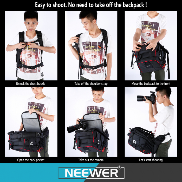 Ghiozdan foto profesional Neewer NW-XJB-D2330 [7]