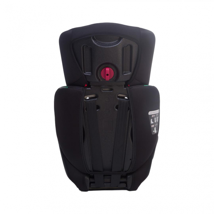 Scaun auto U-GROW, R129, fara ISOFIX, 9-36 kg, 76-150 cm, Albastru / Negru [5]