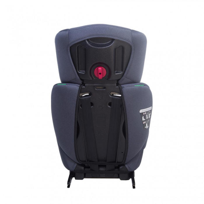 Scaun auto U-GROW, R129, ISOFIX, 9-36 kg, 76-150 cm, Gri [5]