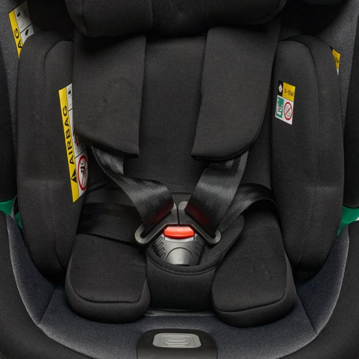 Scaun auto U-GROW, Rotatie 360 de grade, i-Size, R129, ISOFIX, 0-36 kg, 40-150 cm, Negru [6]