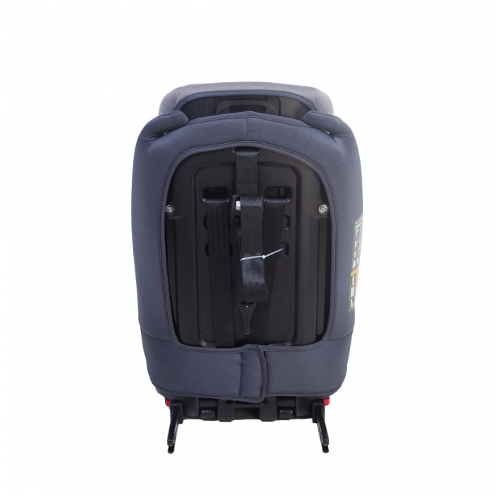 Scaun auto U-GROW, R129, ISOFIX, top tether, 9-36 kg, 76-150 cm, Gri [5]