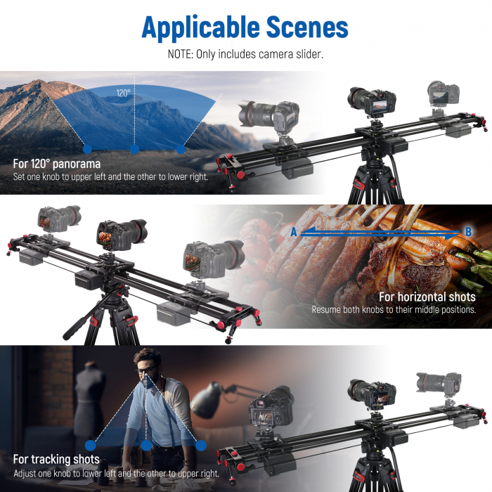 Slider motorizat Neewer ER1-120 [4]