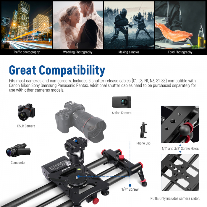 Slider motorizat Neewer ER1-120 [5]