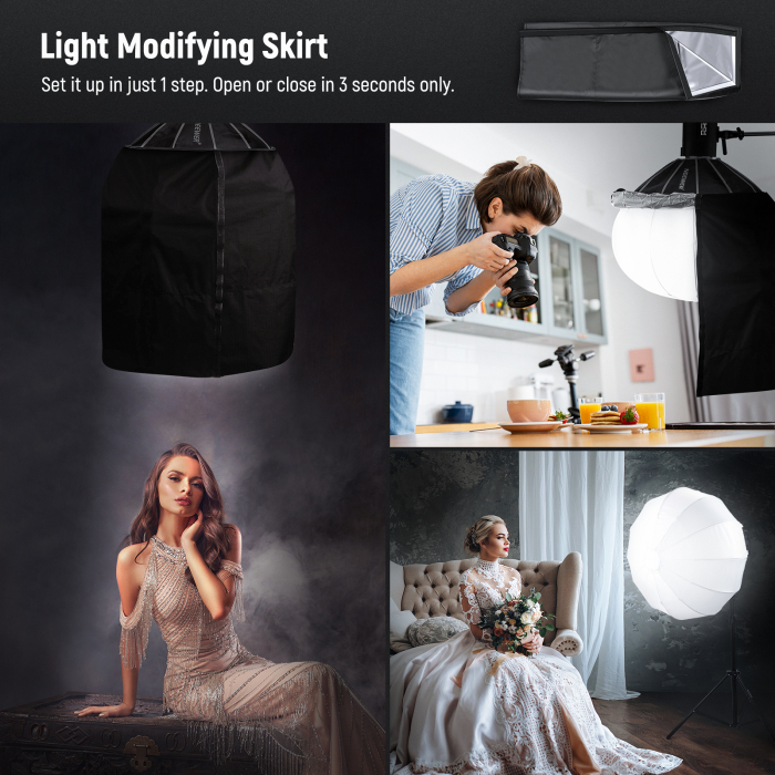 Softbox tip lanterna Neewer NS90L, 90 cm [4]