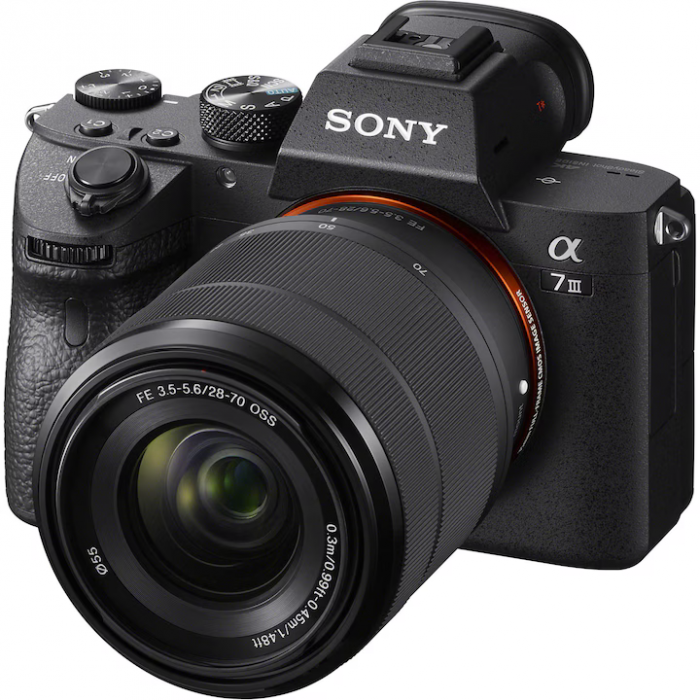 Aparat foto Mirrorless Sony Alpha 7 III, 24.2 MP + Obiectiv SEL2870 28-70 mm [2]