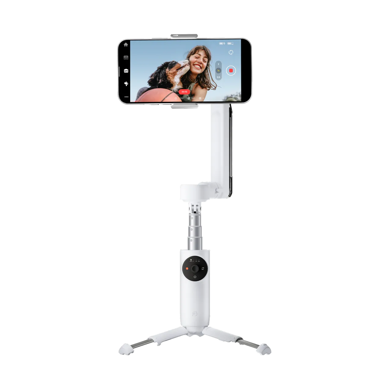 Stabilizator Insta360 Flow Creator Bundle, Summit White [7]