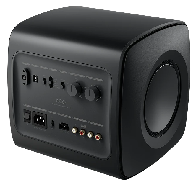 Subwoofer Kef KC62 Black Subwoofer Black Premium Cu Subwoofer [3]