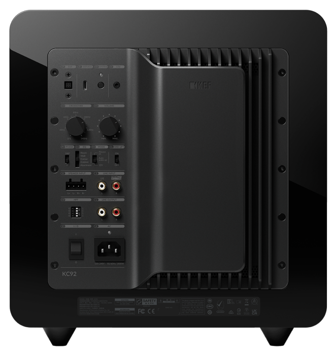 Subwoofer Kef KC92 Black Subwoofer Black Premium Cu Subwoofer [4]
