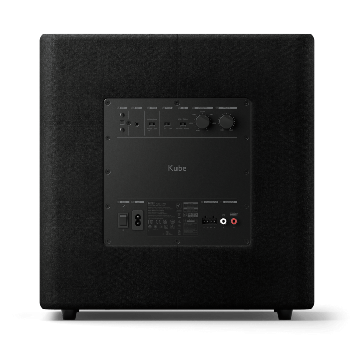 Subwoofer Kef Kube 12 MIE Black Subwoofer Black Premium Cu Subwoofer [3]