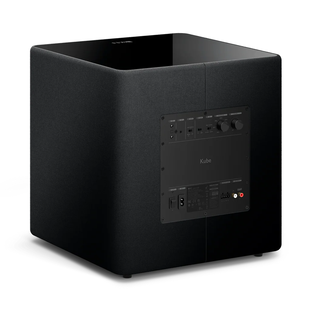 Subwoofer Kef Kube 12 MIE Black Subwoofer Black Premium Cu Subwoofer [2]