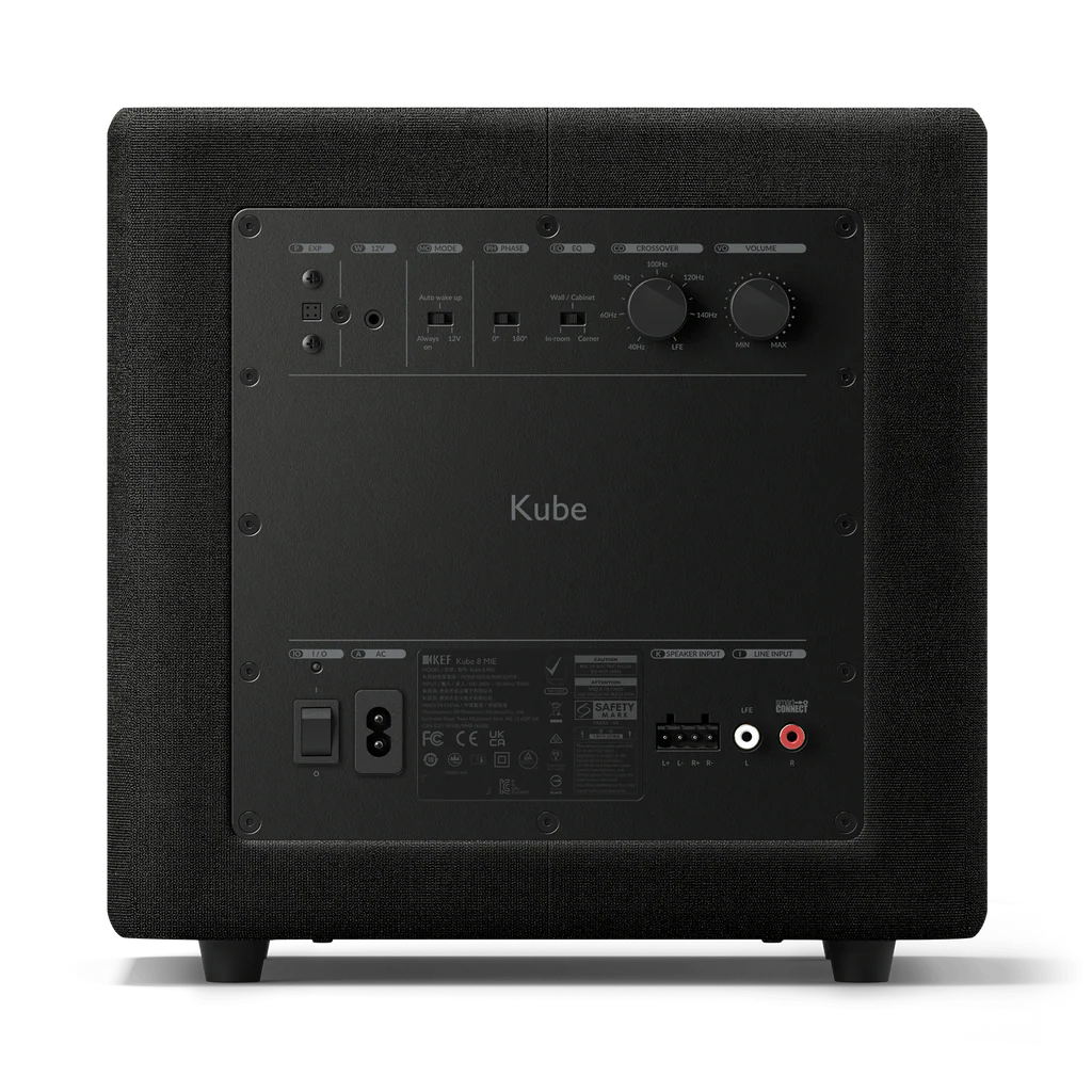 Subwoofer Kef Kube 8 MIE Black Subwoofer Black Premium Cu Subwoofer [3]