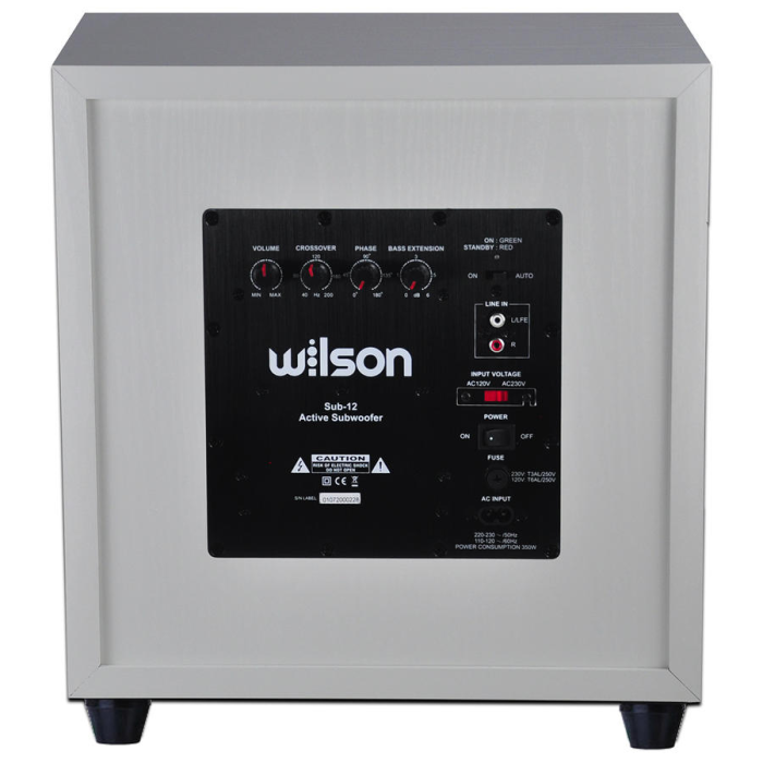 Subwoofer WILSON SUB-12 White Subwoofer White Premium Cu Subwoofer [5]