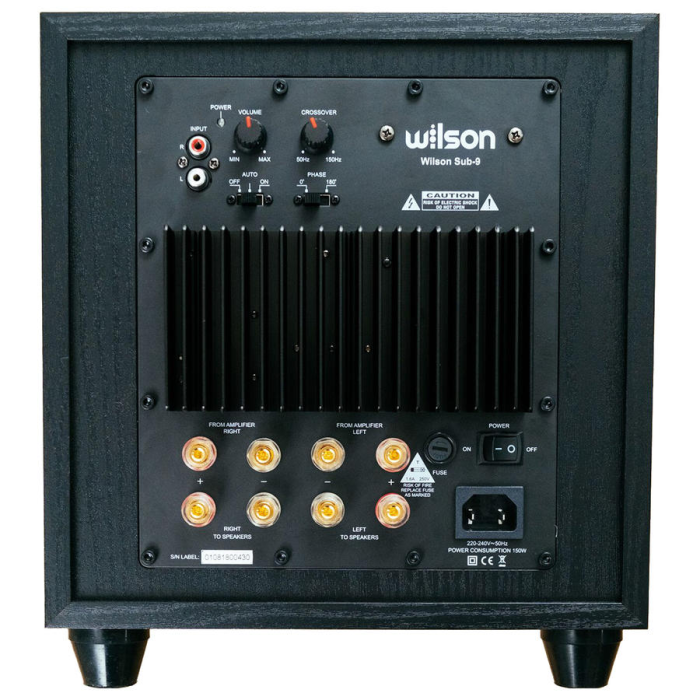 Subwoofer WILSON SUB-9 Black Subwoofer Black Premium Cu Subwoofer [5]