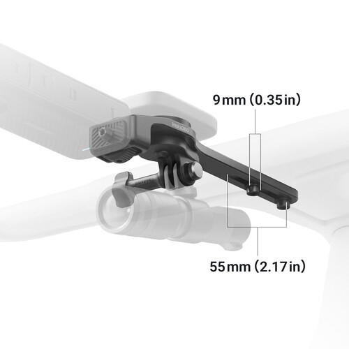 Suport pentru ciclocomputer Insta360, ghidon integrat [8]