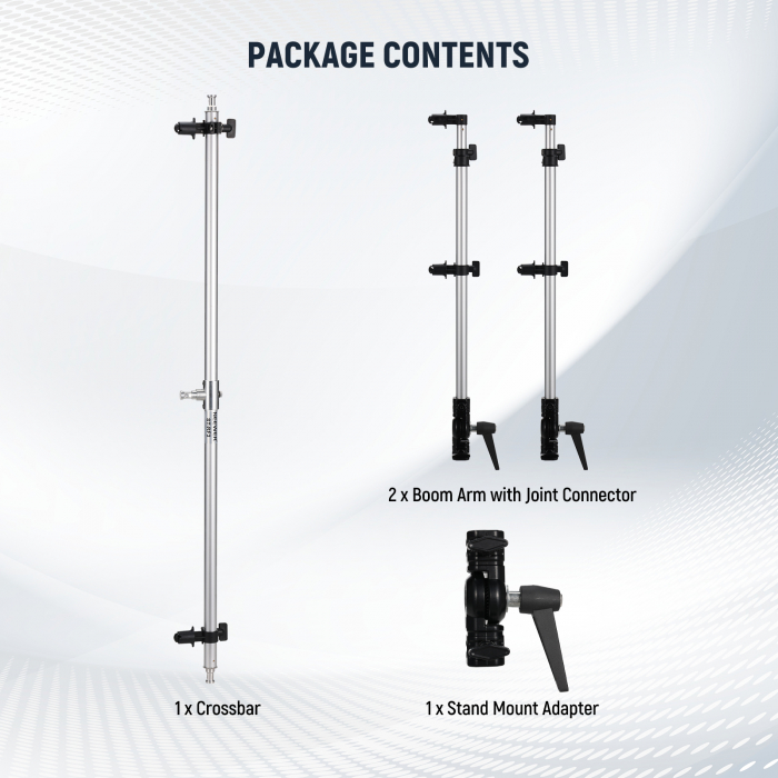 Suport blenda Neewer ST-RF3 cu prindere tripla [7]