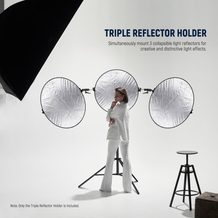Suport blenda Neewer ST-RF3 cu prindere tripla [2]
