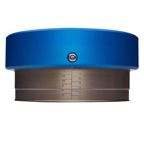 Tamper Plat PUSH Espresso, 58.5mm, Albastru [2]