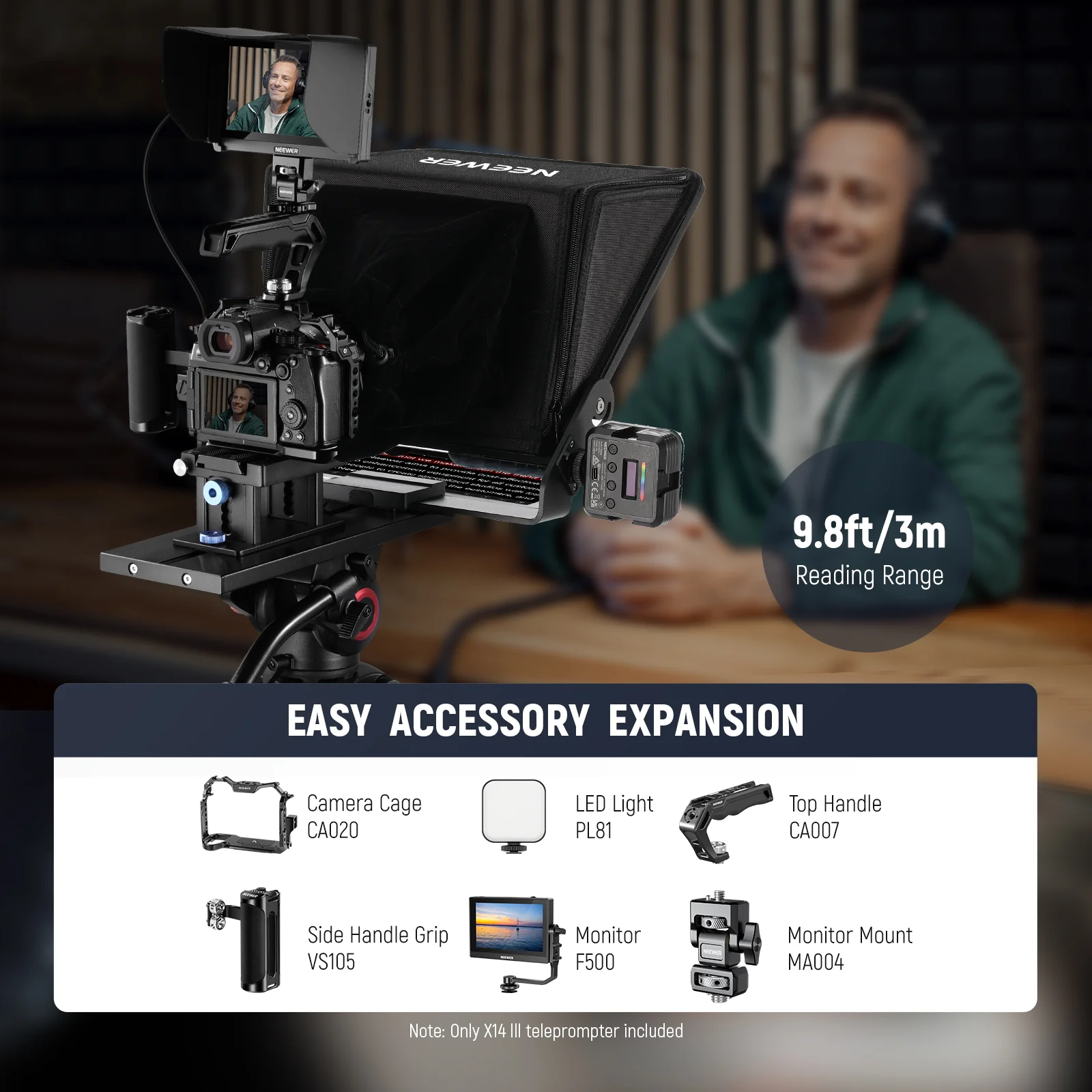 Teleprompter Neewer X14 III [5]