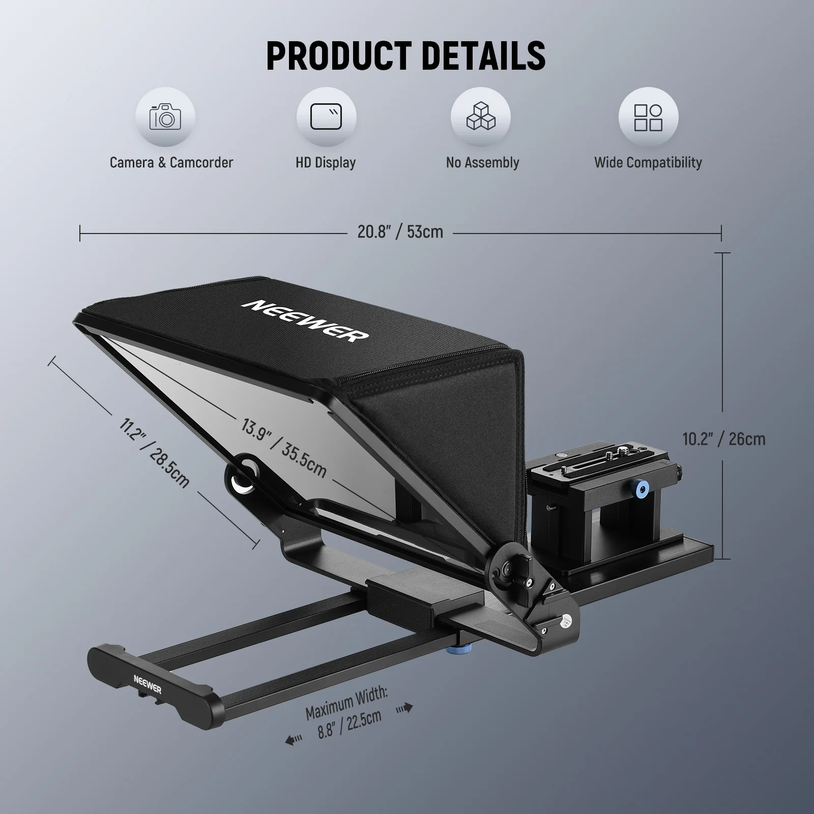Teleprompter Neewer X14 III [6]
