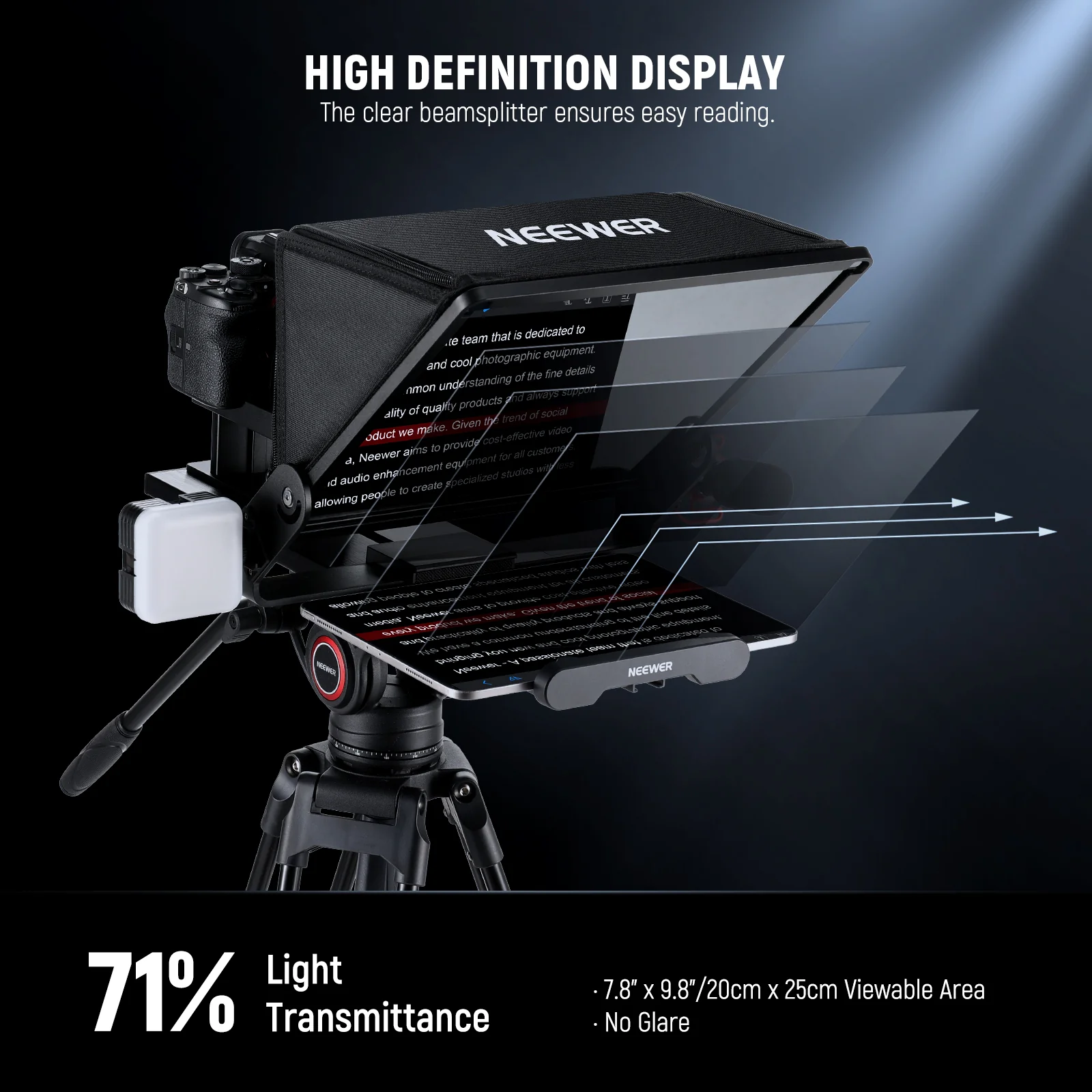 Teleprompter Neewer X14 III [2]