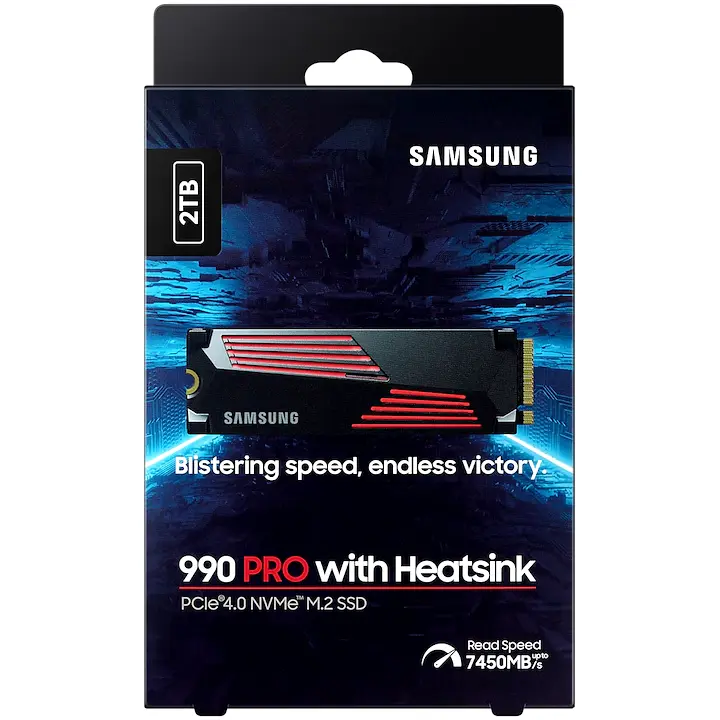 Solid State Drive (SSD) Samsung 990 PRO Heatsink 2TB [9]