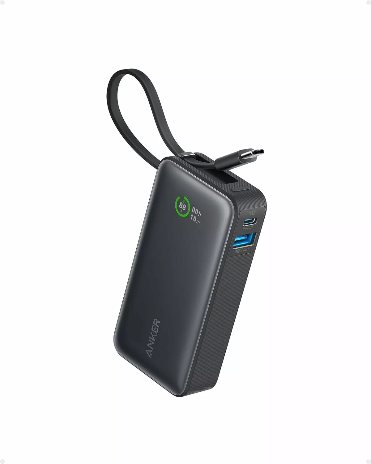 Laptop, Tablete & Telefoane - Baterie externa Anker Nano 545, 10000 mAh, 30W, Negru