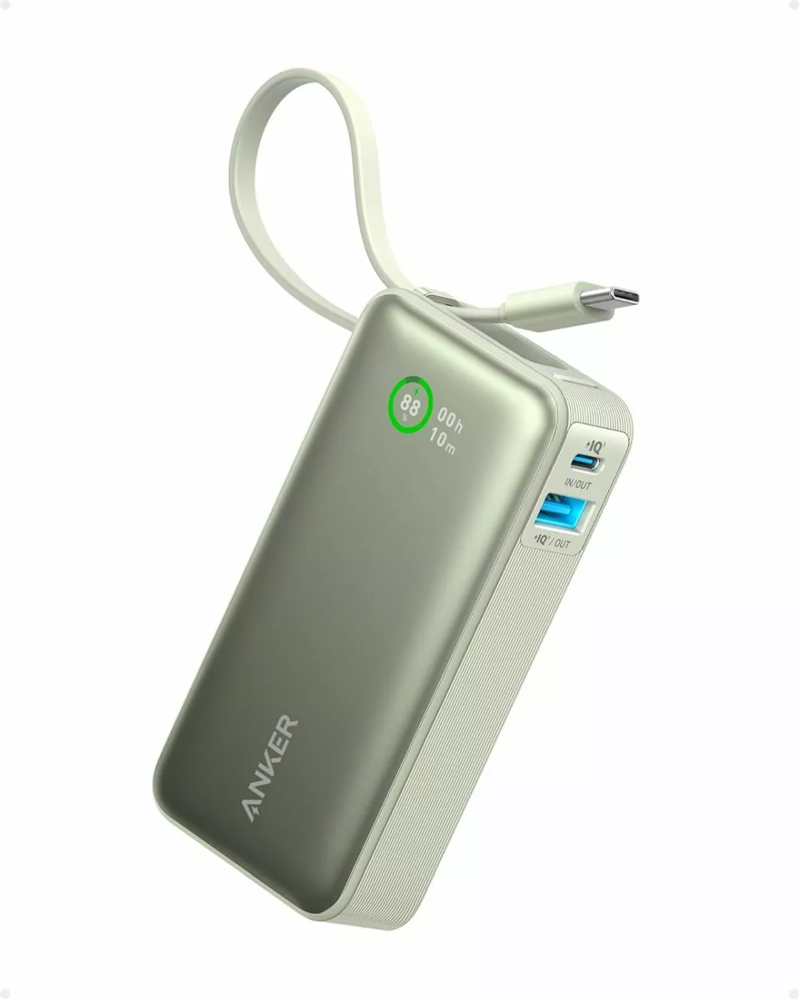 Accesorii telefoane mobile - Baterie externa Anker Nano 545, 10000 mAh, 30W, Verde